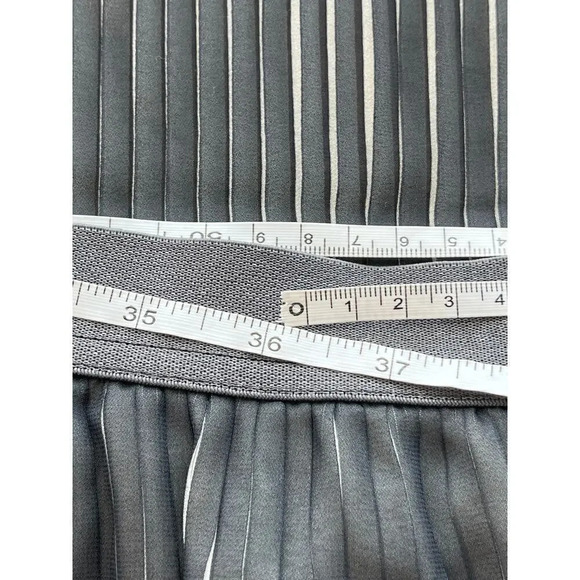 Apt 9 Womens XL Black WhiteTie Style Skirt Hi/Low Hem Career Wear - Picture 8 of 15